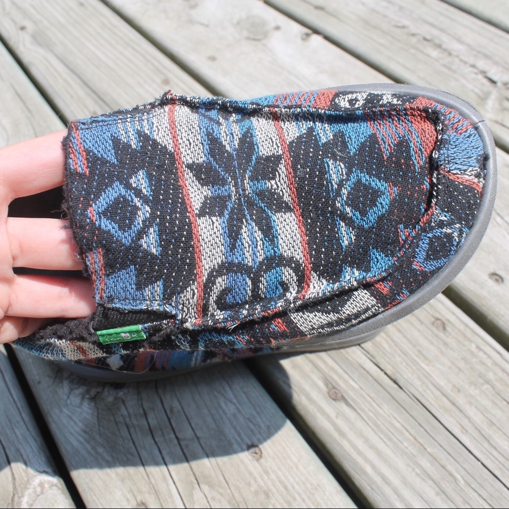 Sanuk Slide On Shoes Men’s 6 Women’s 8